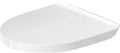 Duravit DuraStyle Basic compact siège des toilettes - blanc - charnière inox