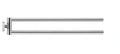 Duravit Karree porte-serviettes 45 cm double, chromé