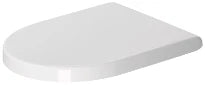Duravit Starck 3 abattant - blanc - charnière inox