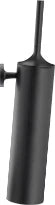 Duravit Starck T porte-brosse noir mat montage mural