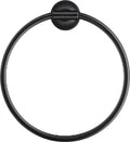 Duravit Starck T anneau porte-serviettes noir mat