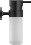 Duravit Starck T distribut. savon t,noir mat verre blanc mat inclus