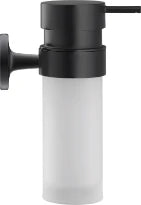 Duravit Starck T distribut. savon t,noir mat verre blanc mat inclus