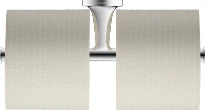 Duravit Starck T porte-rouleau 255 x 76 x 50 mm - chromé
