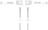 Duravit WSS Starck 3 fixation plastique pour cuvette Vario