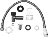 SET RACCORDEMENT DURAVIT chromé p/raccordement arriere reservoir