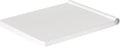 Duravit Vero Air siège des toilettes - blanc - charnière inox