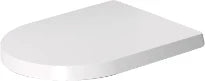 Duravit Me by Starck compact abattant - blanc - charnière inox