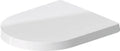 Duravit Me by Starck compact siège wc - blanc mat - softclose - charnière inox
