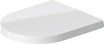 Duravit Me by Starck compact siège wc - blanc mat - softclose - charnière inox