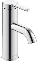 Duravit C.1 S mitigeur lavabo chromé sans vidage