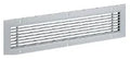 Radson Acces iVector S2 Grille d’entrée d’air - ailettes droites - VS 15