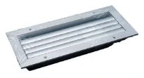 Radson Acces iVector S2 Grille d'entrée d’air - ailettes courbées - VS 7