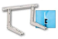 Alixo console de mont.laque+traverse profil u sbu01 450x400x850mm 60+60 kg galva.bout.
