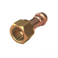 Conex Banninger Maxipro Pers raccord 2-pièces avec écrou libre (Flare) FF 1/4 x 1/4