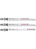 Bosch T lame de scie sauteuse T308B/T308BO Wood 2x clean side - prix par set de 3 pièces
