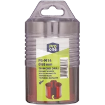 ProOne PG foret diamant pour carrelage pour meuleuse d'angle - M14 x 68 mm