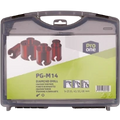 ProOne PG set de foret diamant pour carrelage pour meuleuse d'angle - 4 pièces