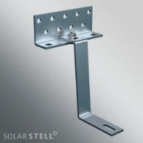 BluBase Classic crochet de toit réglable - inox
