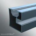 BluBase Classic rail de montage (longueur 6500 mm) 40 x 40 mm - alu - prix par longueur