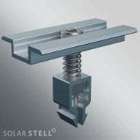 BluBase Easy collier de serrage central 35-40 mm (boite 50pcs) - alu - prix par pièce