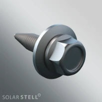 Blubase vis hexagonale autoperceuse 4.5 x 25 mm avec rondelle EPDM (boîte 500pcs) - inox - prix par pièce