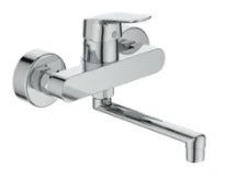 Ideal Standard Ceraflex mitigeur cuisine - modèle mural - chromé - bec d'écoulement 160 mm