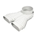 Begetube Profi-air équerre pièce de raccordement DN160 - 2 x ovalduct