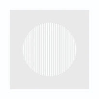 Begetube (78312662) Profi-Air grille de ventilation Line compact 160 x 160 mm - blanc