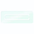 Begetube (78300660) Profi-Air design rooster Shape business 350 x 130 mm - glas