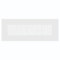 Begetube (78300662) Profi-Air design rooster Line 350 x 130 mm - wit