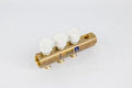 COLLECTEUR BEGETUBE 4/4 X M24 3 raccordements avec vanne thermostatisable et purge 1/2