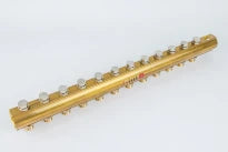 COLLECTEUR BEGETUBE 5/4 X M24 12 raccordements avec robinet de reglage et purgeur 1/2