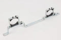 Begetube support collecteur double 5/4 - entraxe 250 mm - (sac 2pcs) - prix par pièce