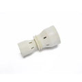 BEGETUBE Raccord à insertion droit double en PPSU, 16x2 mm x 26x3 mm.