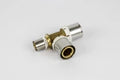 Begetube B-Press té réduit en laiton FFF 40 x 40 x 26 mm