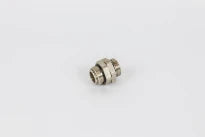 BEGETUBE Nipple pivotant 3/4" M x 3/4" M, chromé, avec joints toriques.