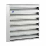 Renson 431 Alu opbouwmuurrooster met inox muggengaas 165 x 165 mm - STR 9005 Zwart