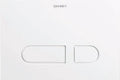 Duravit durasystem plaque de commande a1 p. wc, mat.synth. blanc