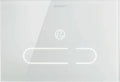 Duravit DuraSystem plaque de commande A2 v. WC, blanc verre