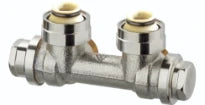 Heimeier Eclipse Multilux bloc-H thermostatisable 100% raccordement mural 1/2 x EK3/4