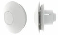 Nicoll Vent Silence ventilateur salle de bain 150 x 150 mm - 100 mm - blanc - 230V - IPX4 76m3/h - Timer - Hygro