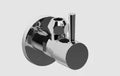 Clou InBe design robinet d'arrêt équerre 1/2 x 10 mm - rond - chromé