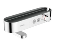 Hansgrohe Pulsify Showertablette Select robinet thermostatique bain 400 apparent/bec pivotable - chromé
