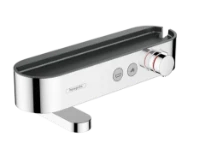 Hansgrohe Pulsify Showertablette Select robinet thermostatique bain 400 apparent/bec pivotable - chromé