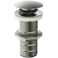 Ideal Standard Atelier Collections vidage clic-clac sans trop-plein - look inox