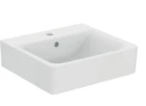 Ideal Standard Connect lavabo 500 x 460 x 175 mm - blanc - avec trou de robinet - avec trop-plein