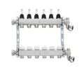COLLECTEUR RADSON 8 circuits avec debitmetre et purgeur manuel