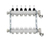 COLLECTEUR RADSON 8 circuits avec debitmetre et purgeur manuel