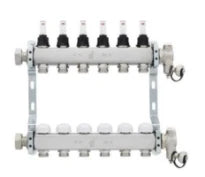 COLLECTEUR RADSON 7 circuits avec debitmetre et purgeur manuel